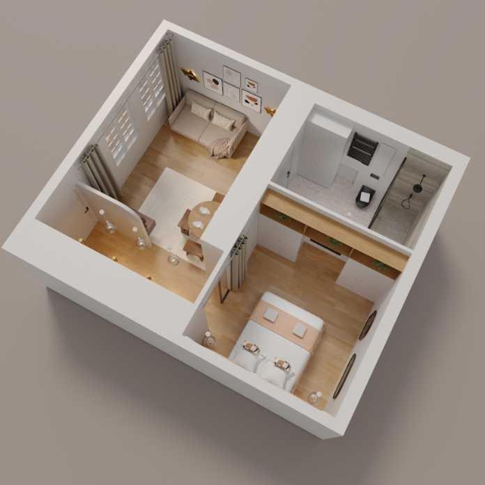 Appartamento Charming - 1br-4p - Ac - Marais