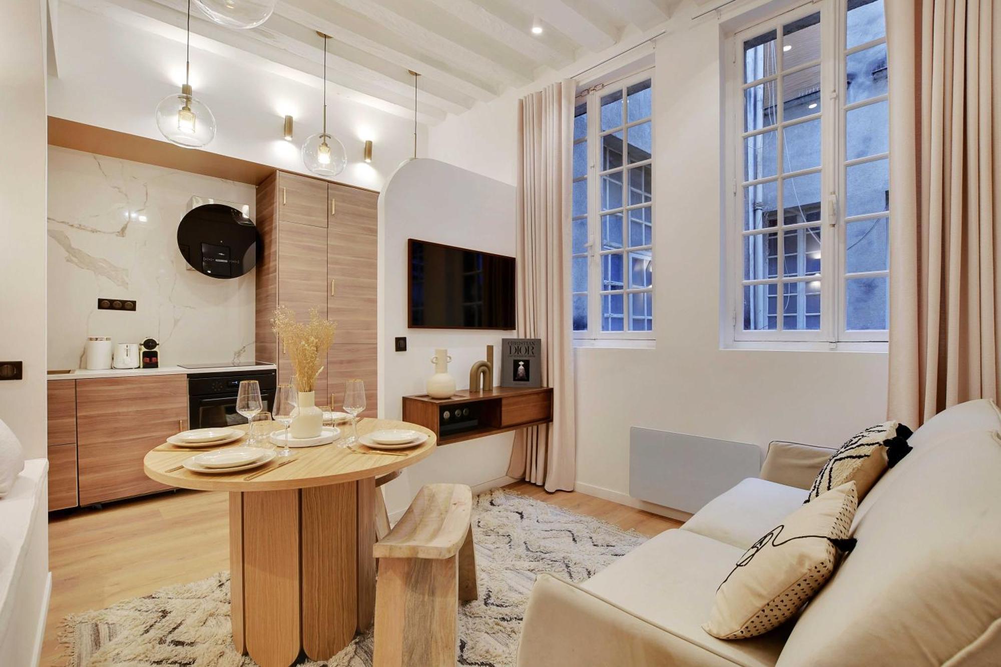 Charming - 1br-4p - Ac - Marais